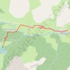 Trace GPS Du refuge de Buffere à Nevache, itinéraire, parcours