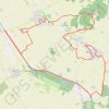 Trace GPS Le sentier de la Reine Blanche - Curçay-sur-Dive, itinéraire, parcours