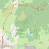 Trace GPS Pic de Saint-Barthélemy par Montségur, itinéraire, parcours