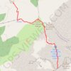 Trace GPS Pointe de Chombas, itinéraire, parcours