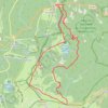 Trace GPS Sentier des Roches - Col de la Schlucht, itinéraire, parcours