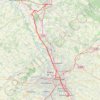 Trace GPS Castanet Montauban par le canal latéral, itinéraire, parcours