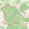 Trace GPS Castellane - Le tour de Destourbes, itinéraire, parcours