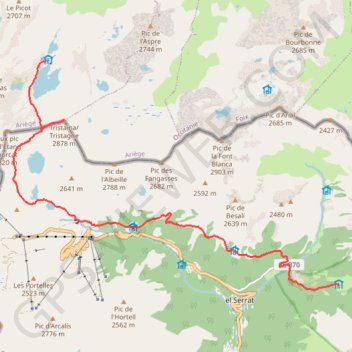 Trace GPS J3-V1, itinéraire, parcours