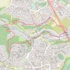 Trace GPS Saint-Brieuc Plérin, itinéraire, parcours