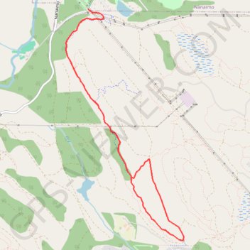 Trace GPS Extension Ridge Trail Loop, itinéraire, parcours
