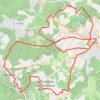 Trace GPS De Créon à Saint-Genès-de-Lombaud, itinéraire, parcours