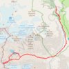 Trace GPS Clos des Cavales brèche nord, itinéraire, parcours