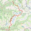 Trace GPS Traversée de la Vanoise Landry-Modane, itinéraire, parcours