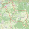 Trace GPS Boucle Le Mans - Changé - Brettes - Parigné - Challes, itinéraire, parcours