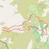 Trace GPS Tour du Ravin de Zelhai (Artzamendi versant S) depuis Olhatea, itinéraire, parcours