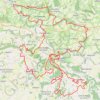 Trace GPS La Suisse Normande, itinéraire, parcours