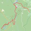 Trace GPS 🚤 Trace de la Marina de Roura a Crique Saint Martin a Conté River, itinéraire, parcours