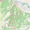 Trace GPS Chemin des caves et des loges - Mareuil-sur-Cher, itinéraire, parcours