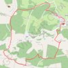 Trace GPS track, itinéraire, parcours