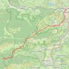 Trace GPS 01_Lourdes-ColSaucède, itinéraire, parcours