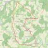 Trace GPS Boucle cyclable n°20 Jules Rimet (46 km) - Vesoul-Val de Saône, itinéraire, parcours