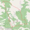 Trace GPS Brins Butte Loop via Seven Sacred Pools, itinéraire, parcours