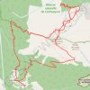 Trace GPS Incursion dans la réserve naturelle de Carlaveyron, itinéraire, parcours