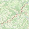 Trace GPS Bourges (18) - Breurey-lès-Faverney (70) - De Seveux à Breurey-lès-Faverney, itinéraire, parcours