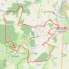 Trace GPS 3 - vtt trail 25km 2024, itinéraire, parcours
