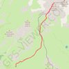 Trace GPS Pic du Mas de la Grave depuis le Col Saint-Georges, itinéraire, parcours