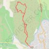 Trace GPS Eyguières Marche 17 févr. 2021 à 13:23, itinéraire, parcours