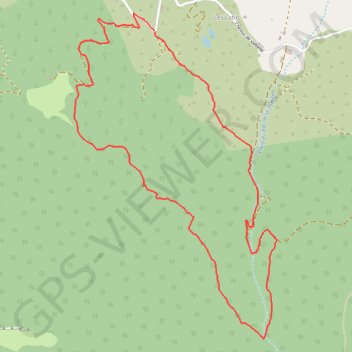 Trace GPS Côte Garin, itinéraire, parcours