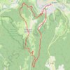 Trace GPS Rando Ornans cascade de la Boneille, itinéraire, parcours