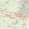 Trace GPS Sortie à vélo, itinéraire, parcours