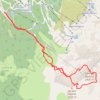 Trace GPS Dent de Bédina & Jas du Lièvre, itinéraire, parcours
