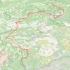 Trace GPS Traversée du parc naturel des Préalpes d'Azur, itinéraire, parcours