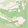 Trace GPS Montagne de thiey par maison f et canaux, itinéraire, parcours