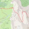 Trace GPS La Tournette depuis le Chalet de l'Aulp de Montmin, itinéraire, parcours