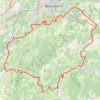 Trace GPS Entre Loue Lison et Doubs, itinéraire, parcours
