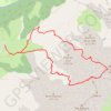 Trace GPS Trou de la Mouche en boucle par les combes du Grand Cret et de Paccaly (Aravis), itinéraire, parcours