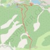 Trace GPS Lac des Mesches - Cime de la Nauque, itinéraire, parcours