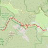 Trace GPS Malibu Creek, itinéraire, parcours
