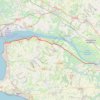 Trace GPS 001: Le Pellerin – Saint-Brevin-les-Pins (Developed with signs), itinéraire, parcours