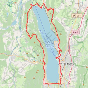 Trace GPS Randolac - Epine Chat Chambotte, itinéraire, parcours