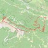 Trace GPS Le Mont Ventoux par Savoillan, itinéraire, parcours