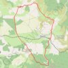 Trace GPS Randonnée à Belvezet en Lozère, itinéraire, parcours