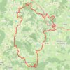 Trace GPS La randonnée de Verosvres, itinéraire, parcours