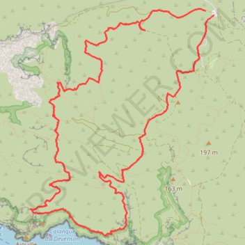 Trace GPS Crêtes du devenson, itinéraire, parcours