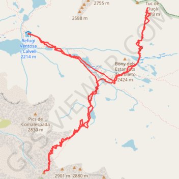 Trace GPS Punta Alta, itinéraire, parcours