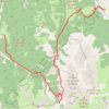 Trace GPS Molines en Queyras à montbardon, itinéraire, parcours