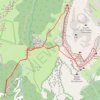 Trace GPS Dent de Crolles, itinéraire, parcours