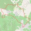 Trace GPS Saint Marcel d'Ardeche - Combe du Chat, itinéraire, parcours