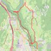 Trace GPS Pertes de la Valserine, itinéraire, parcours