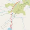 Trace GPS Vers le lac de Melo, itinéraire, parcours